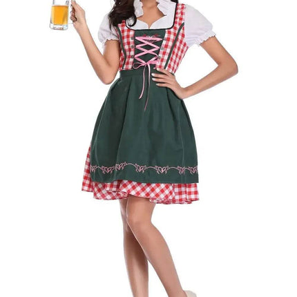 Women Adult Bavaria Oktoberfest Waitress Costume Dress - Costume Dress - Cavalaria Costumes - Mad Fly Essentials