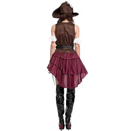 Women Adult Halloween Pirate Costume - Costume - Costumes Plus - Mad Fly Essentials
