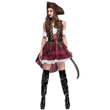 Women Adult Halloween Pirate Costume - Costume - Costumes Plus - Mad Fly Essentials
