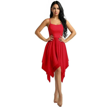 Women Ballet Latin Dance MIDI Dress - Mad Fly Essentials