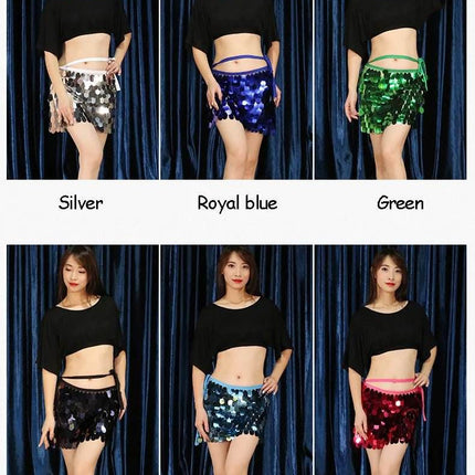 Women Belly Dance 2pc Sequin Costume Set - Mad Fly Essentials