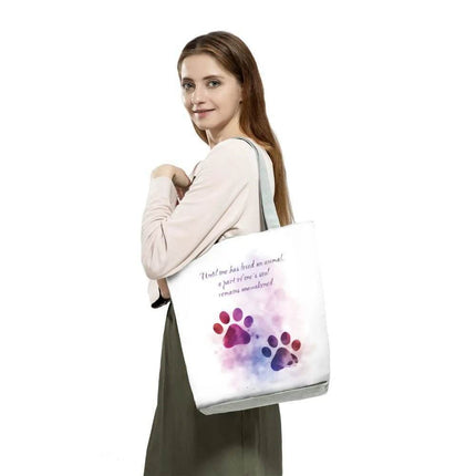 Best Dog Mom Love Travel Handbag Women Accessories - Women Accessories - Animal Elements - Mad Fly Essentials