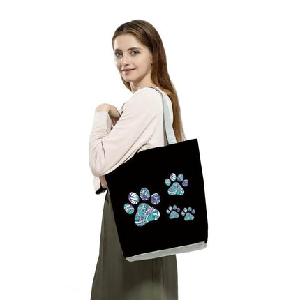 Best Dog Mom Love Travel Handbag Women Accessories - Women Accessories - Animal Elements - Mad Fly Essentials