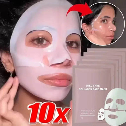 Women Bio Collagen Face Mask Beauty Essentials - Beauty Essentials - Mad Fly Essentials - Mad Fly Essentials
