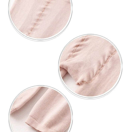 Women Black Skin Mulberry Silk Leggings - Leggings - Peacock Stockings - Mad Fly Essentials