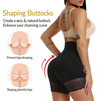 Women Black Tummy - Control Shaper Shorts - Shorts - Vaslanda - Mad Fly Essentials