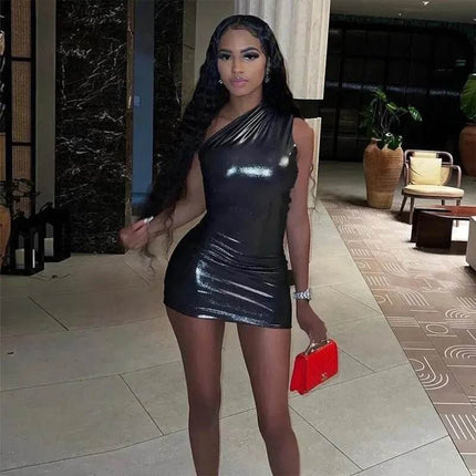 Women Blue Birthday Bodycon Mini Dress - Mini Dress - Hugcitar - Mad Fly Essentials