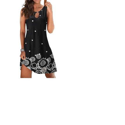 Women Bohemian Hollow Summer Beach Dress - Beach Dress - Boho Girl - Mad Fly Essentials