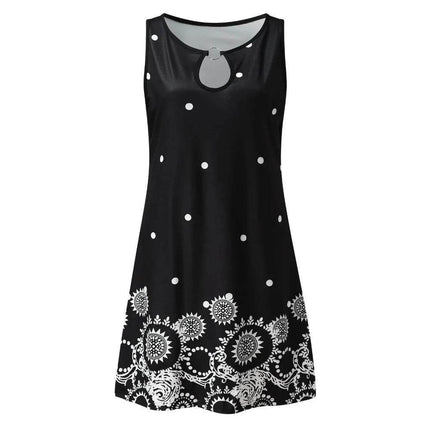 Women Bohemian Hollow Summer Beach Dress - Beach Dress - Boho Girl - Mad Fly Essentials