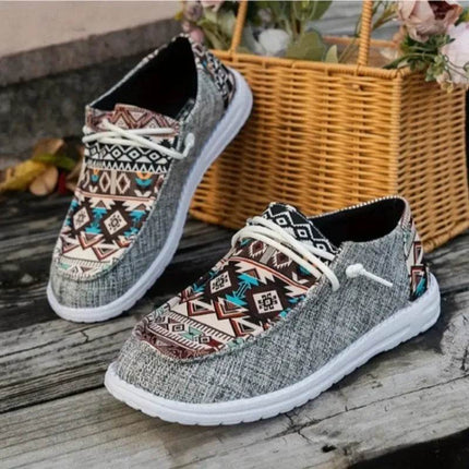 Women Bohemian Lightweight Canvas Shoes - Canvas Shoes - Animal Unicorn - Mad Fly Essentials