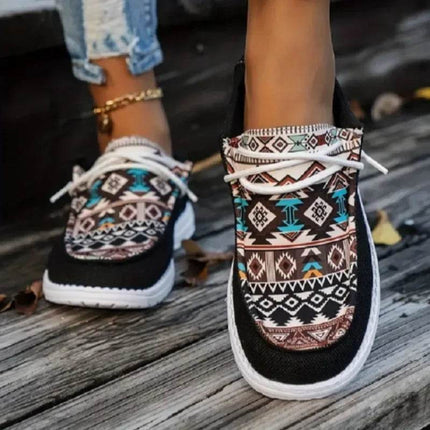 Women Bohemian Lightweight Canvas Shoes - Canvas Shoes - Animal Unicorn - Mad Fly Essentials