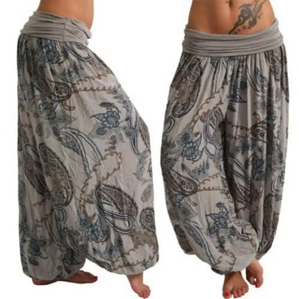 Women Bohemian Paisley Yoga Harem Pants - Harem Pants - Sfit - Mad Fly Essentials