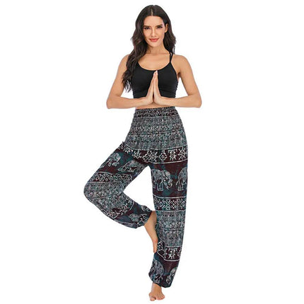 Women Boho Casual Fitness Yoga Harem Pants - Harem Pants - Sfit - Mad Fly Essentials