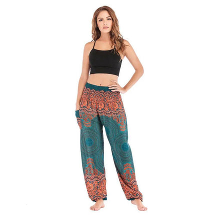 Women Boho Casual Fitness Yoga Harem Pants - Harem Pants - Sfit - Mad Fly Essentials