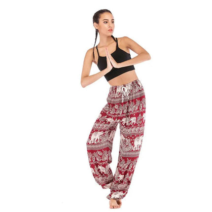 Women Boho Casual Fitness Yoga Harem Pants - Harem Pants - Sfit - Mad Fly Essentials