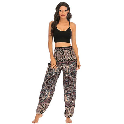 Women Boho Casual Fitness Yoga Harem Pants - Harem Pants - Sfit - Mad Fly Essentials
