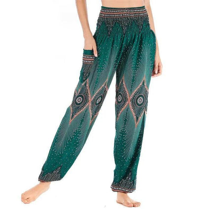 Women Boho High Waist Yoga Harem Pants - Harem Pants - SY - Active - Mad Fly Essentials