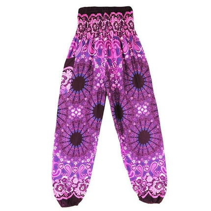 Women Boho High Waist Harem Yoga Pants - Mad Fly Essentials