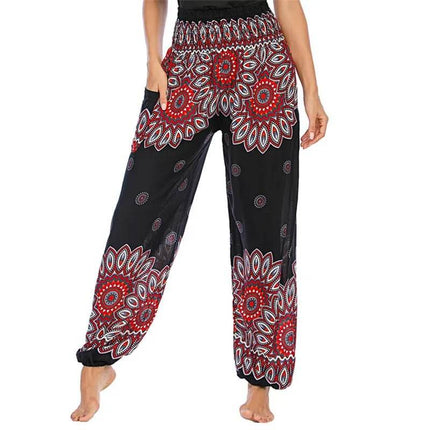 Women Boho High Waist Yoga Harem Pants - Harem Pants - SY - Active - Mad Fly Essentials