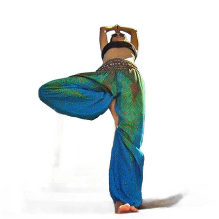 Women Boho High Waist Yoga Harem Pants - Mad Fly Essentials