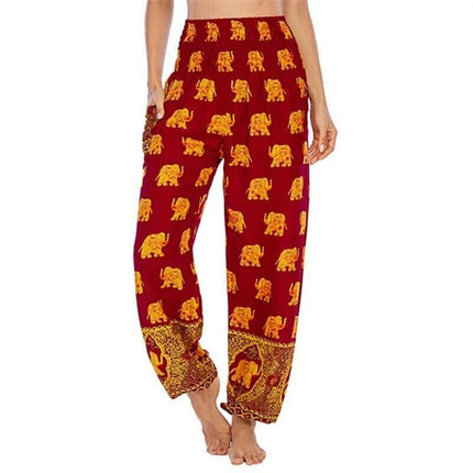 Women Boho High Waist Yoga Harem Pants - Harem Pants - SY - Active - Mad Fly Essentials