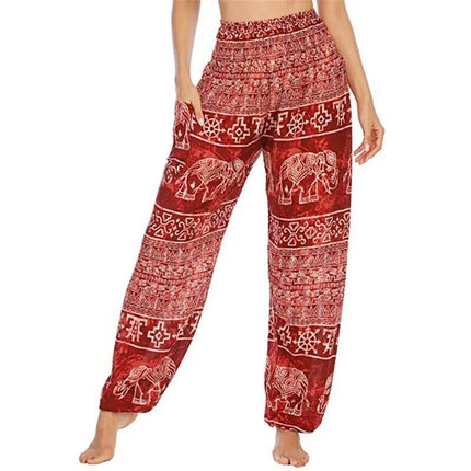 Women Boho High Waist Yoga Harem Pants - Harem Pants - SY - Active - Mad Fly Essentials