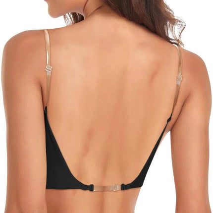 Women Bralette Backless Low Cut Bra - Bra - LSTRY - Mad Fly Essentials