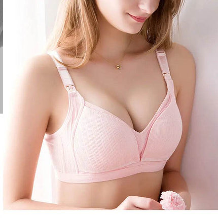 Women Breathable Wirefree Nursing Bra - Bra - Adogirl - Mad Fly Essentials
