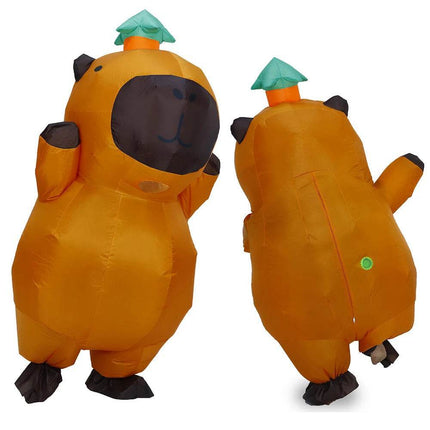 Women Capibara Inflatable Cartoon Halloween Costume - Costume - Party Essentials - Mad Fly Essentials