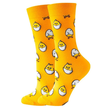 Women Cartoon Animal 3D Food Socks - Socks - Smile Socks - Mad Fly Essentials