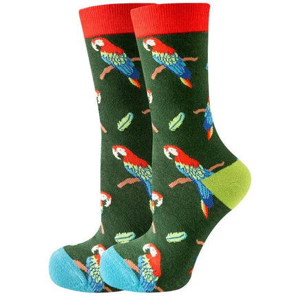 Women Cartoon Animal 3D Food Socks - Mad Fly Essentials