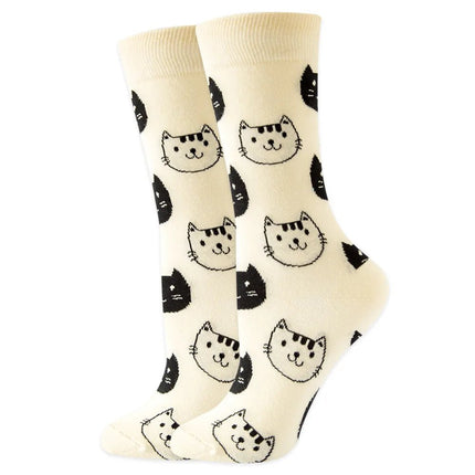 Women Cartoon Animal 3D Food Socks - Mad Fly Essentials