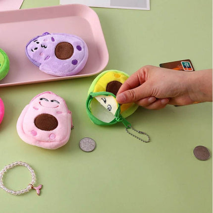 Cartoon Mini Avocado Wallet Coin Purse Women Accessories - Women Accessories - Juice Mate - Mad Fly Essentials