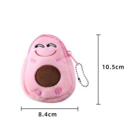 Cartoon Mini Avocado Wallet Coin Purse Women Accessories - Women Accessories - Juice Mate - Mad Fly Essentials