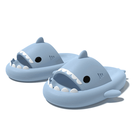 Women Cartoon Shark Thick Sole Slippers - Slippers - Miniso - Mad Fly Essentials