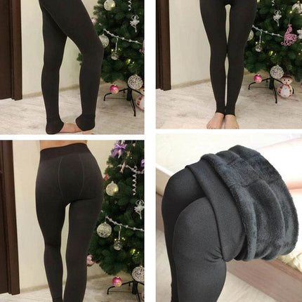 Women Cashmere Knitted Elastic Leggings - Leggings - CUHAKCI - Mad Fly Essentials