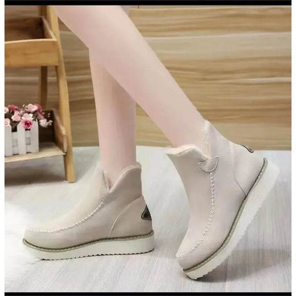 Women Casual Mid - Calf Ankle Snow Boots - Boots - Mezereon - Mad Fly Essentials