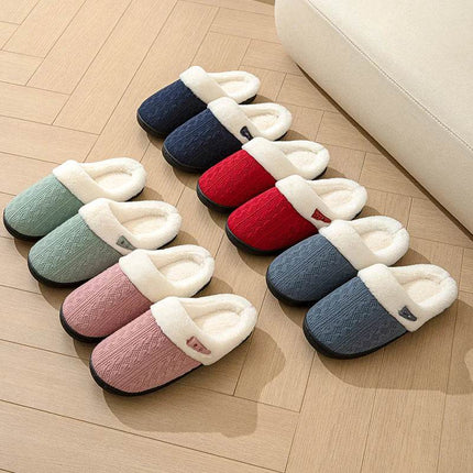 Women Casual Platform Indoor Fur Slippers - Slippers - MoneRffi - Mad Fly Essentials