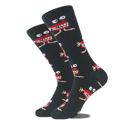 Women Creative Alien Animal Long Socks - Mad Fly Essentials