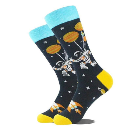 Women Creative Alien Animal Long Socks - Mad Fly Essentials