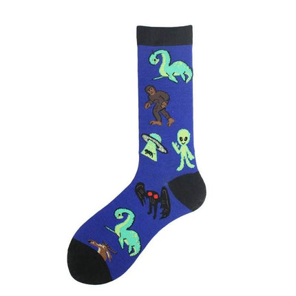 Women Creative Alien Animal Long Socks - Socks - COSPLACOOL - Mad Fly Essentials