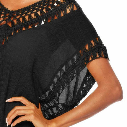 Women Beach Cover Up Coverup Solid Swimsuit Beach Dress - Mad Fly Essentials