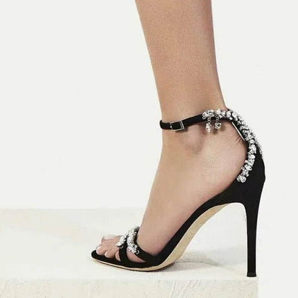 Women Crystal Sequin Party High Heels - High Heels - VIPOL - Mad Fly Essentials