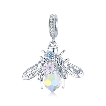 Daisy Flower 925 Sterling Silver Charm Women Accessories - Women Accessories - NABO - Mad Fly Essentials