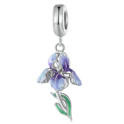 Women Daisy Flower 925 Sterling Silver Charms - Mad Fly Essentials