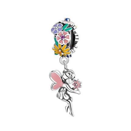 Daisy Flower 925 Sterling Silver Charm Women Accessories - Women Accessories - NABO - Mad Fly Essentials