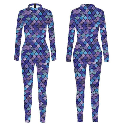 Women Daughter 3D Mermaid Scale Costume - Costume - Zawaland - Mad Fly Essentials