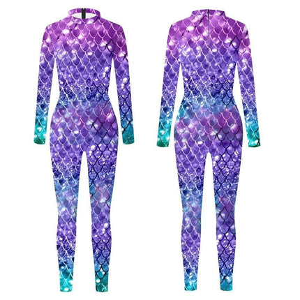 Women Daughter 3D Mermaid Scale Costume - Costume - Zawaland - Mad Fly Essentials