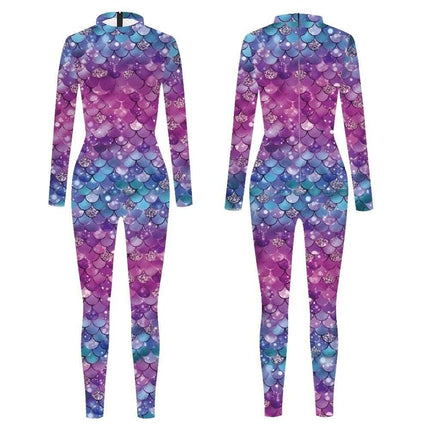 Women Daughter 3D Mermaid Scale Costume - Costume - Zawaland - Mad Fly Essentials