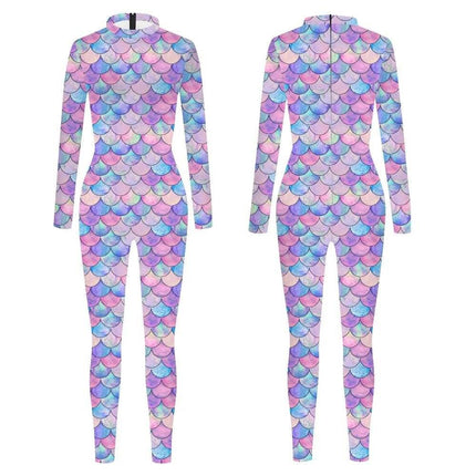 Women Daughter 3D Mermaid Scale Costume - Costume - Zawaland - Mad Fly Essentials